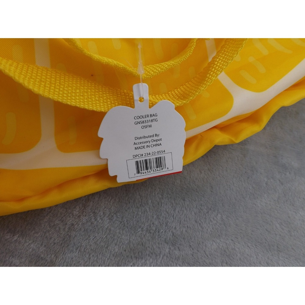 Cooler Bag Soft-Sided NWT Lemon Slice Lunch Bag Handles Zipper Summer Party Fun - Picture 12 of 16
